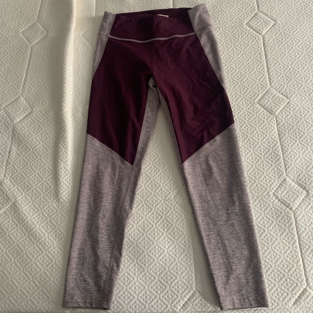 Outdoor Voices 3/4 Two-Tone Leggings